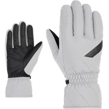 Ziener Damen KAJANA Ski-Handschuhe/Wintersport | Primaloft, warm, Light Melange, 7,5