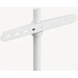 pro.tec Valle TV-Ständer 137 x 85,5 x 46,5 cm Weiß Aluminium/Kunststoff/Metall/Stahl