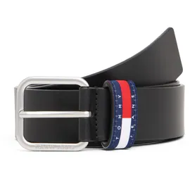 Tommy Hilfiger Herrengürtel Leder 3,5 cm schwarz 110