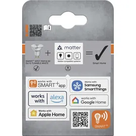 Osram SMART+ Matter Leuchtmittel GU10 Reflektor PAR16 45° 4.7W matt CCT