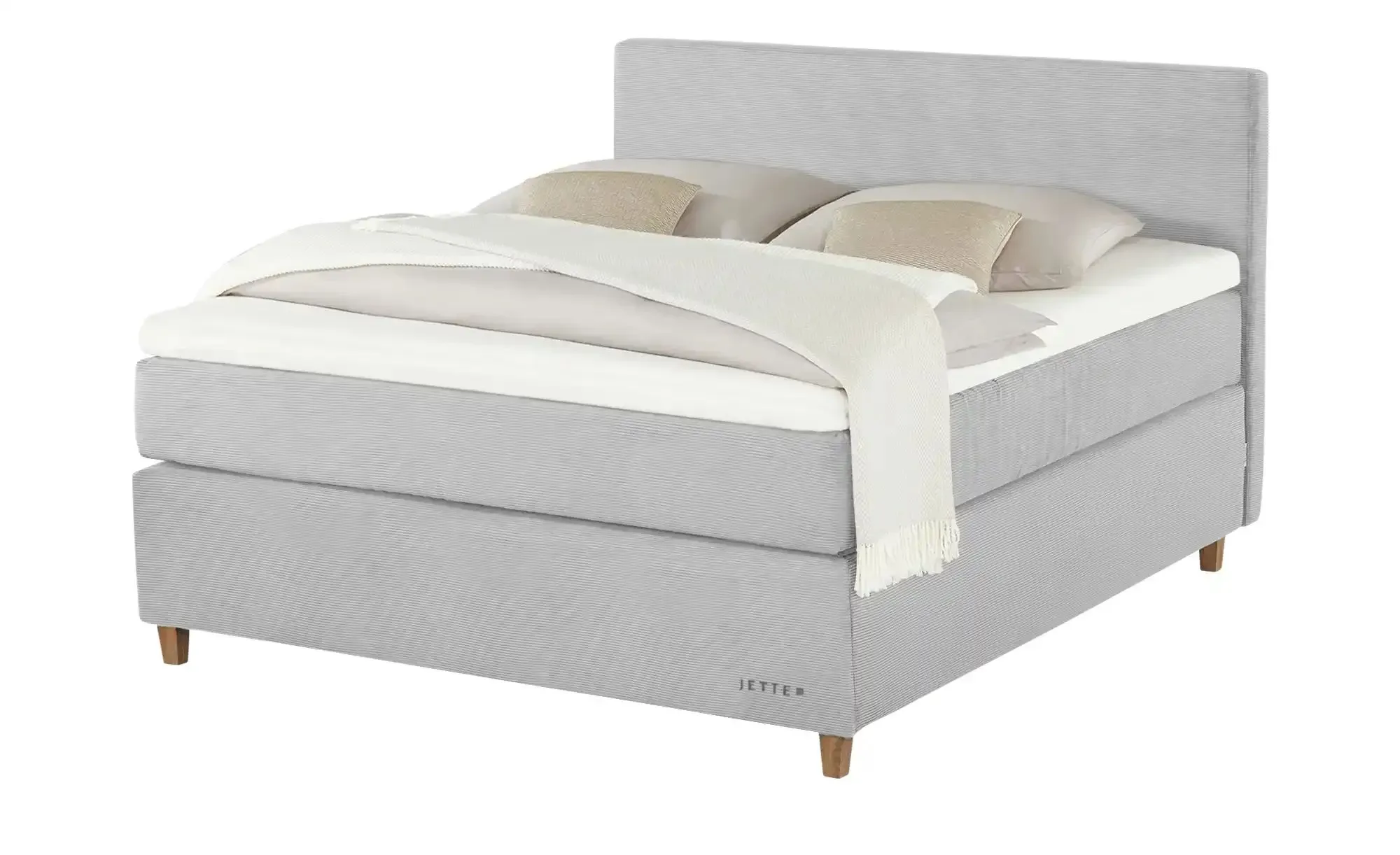 Jette Home Boxspringbett  Jette Flex ¦ grau ¦ Maße (cm): B: 165 H: 120,5