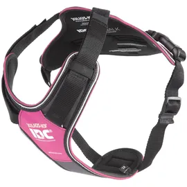 Julius-K9 IDC Longwalk Hundegeschirr Rosa-Grau XL