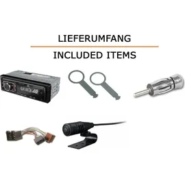 JUST SOUND best choice for caraudio Autoradio Einbaupaket JBL Celebrity 150 passend für VW Golf III | Bluetooth USB