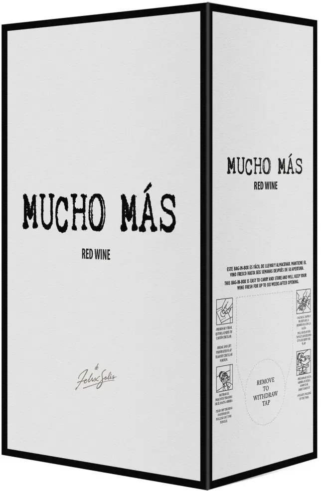 Felix Solis Mucho Más Rotwein trocken Bag in Box 3 l