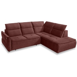 Ecksofa Murillo Stoff Coral