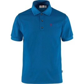 Fjällräven Herren Funktionspolo Crowley Pique Shirt M T-Shirt Men's Alpine Blue S