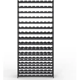 LENMAR RW-3 Weinregal 172 x 72 x 26,5 cm Anthrazit