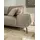 W.Schillig Eckcouch Leder 3-Sitzer Beige