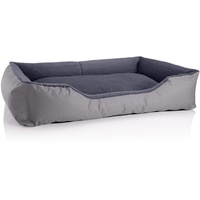 BedDog Hundebett TEDDY Hundesofa waschbares Hundebett mit Rand, Hundekissen