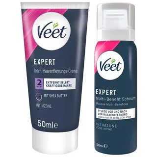 Veet EXPERT Intim-Haarentfernungs-Set
