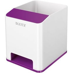 Leitz Sound Stifteköcher »WOW Duo Colour 5363« violett, 9x10x10.1 cm