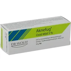 Aknefug Oxid Mild 5% Gel 50 g Gel