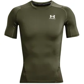 Under Armour HeatGear kurzarm Funktionsshirt Herren 390 marine od green/white L