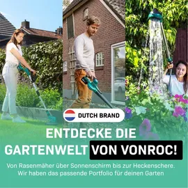 VONROC Tauchpumpe Schmutzwasserpumpe 400W - 8000l/h - Wasserpumpe Keller