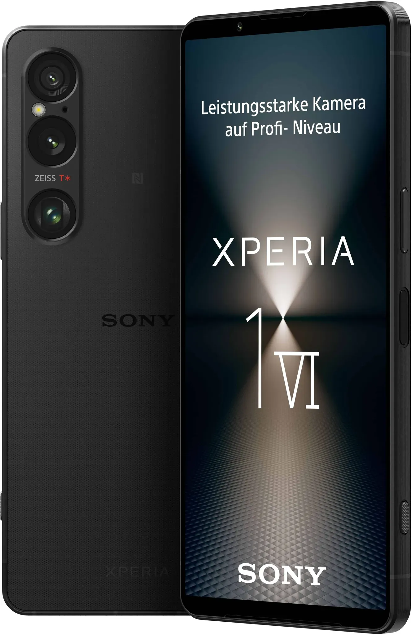 Xperia 1 VI 256 GB 5G Smartphone 16,5 cm (6.5 Zoll) Android 52 MP Dreifach Kamera Dual Sim (Schwarz)