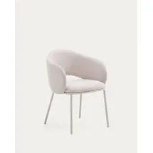 Kave Home 2er Set Kave Home Stuhl Maina Stoff Beige