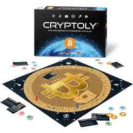 Gomazing CRYPTOLY - Das Strategiespiel für die ganze Familie! Deutsche Version für 2-6 Spieler ab 8 Jahren