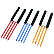 Mister Babache - Alu-Flex-Stäbe für Diabolo, Schwarz/Gold
