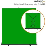 Walimex pro Roll-up Panel Hintergrund grün 210x220 (23209)