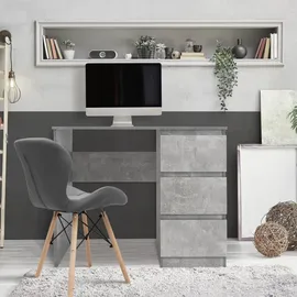 ML-Design Schreibtisch mit 3 Schubladen Arbeitstisch