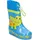 Playshoes Gummistiefel Krokodil Blau/Hellgrün 30,5