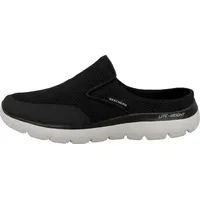 Skechers Herren Pantoletten SUMMITS VINDICATOR Schwarz - Schwarz - 41,5