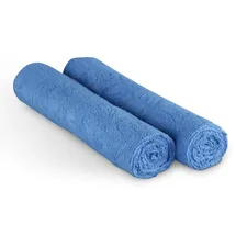 BestLivings Microfaser Geschirrtuch 65 x 45 cm 2er Pack Blau