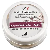marie w. Matt & Makellos Puder 2 g