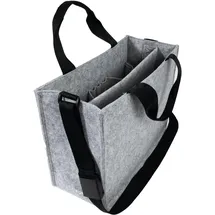 Sigel Tasche Desk Sharing Bag Classic M Synthetischer Filz Hellgrau (B x H T) 36 x 28 x