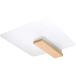 Esszimmerlampe Deckenleuchte Wohnzimmerlampe Flurleuchte Deckenlampe Holz Glas