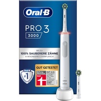 Oral B Pro 3 3000 CrossAction weiß + Aufsteckbürste 2 St.