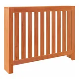vidaXL Heizkörperverkleidung Wachsbraun 108,5x19x84cm Massivholz