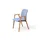 OTTO home Armlehnstuhl Loreen Polyester blau 2er Set