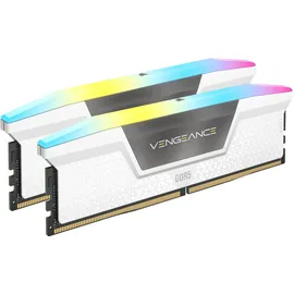 Corsair Vengeance RGB DDR5-6000 32GB Kit (2x16GB) CL30 Weiß CMH32GX5M2B6000Z30W