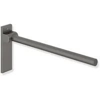 Hewi System 900 Mono-Stützklappgriff 900.50.21560SC dunkelgrau, 600mm, pulverbeschichtet