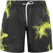 Plein Sport Sportshorts Splash hellgrün | schwarz S