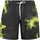 Plein Sport Sportshorts Splash hellgrün | schwarz S
