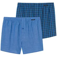 SCHIESSER Boxershorts Web in Royal Blue) | Gr.: XXL