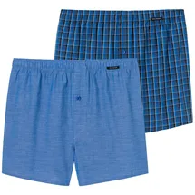 SCHIESSER Boxershorts Web in Royal Blue) | Gr.: XXL