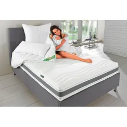 Microfaserbettdecke FAN "Greenfirst", weiß, B:155cm L:220cm, Bezug: 100% Baumwolle. Füllung: 100% Polyester, Bettdecken, von Verbrauchern getestet
