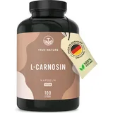True Nature L-Carnosin Kapseln - Veganes Antioxidans, Made in Germany 100 St