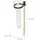 Relaxdays Regenmesser 2er Set Braun/Schwarz/Transparent