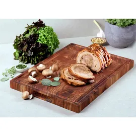 KESPER Tranchierbrett, aus Akazie 29154 | Größe: 50 x 35 x 3,5 cm,
