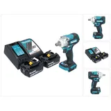 Makita DTW 301 RT Akku Schlagschrauber 18 V 330 Nm 1/2" Brushless + 2x Akku 5,0 Ah + Ladegerät