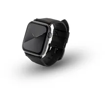 JT Berlin Watchband Wannsee | Apple Watch Ultra/42/44/45mm | schwarz - Edelstahl schwarz | M | 10843