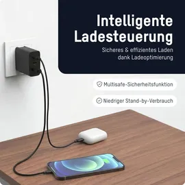 Ansmann Travel Charger 15w – Universal Reiseadapter mit EU/UK/US Steckern