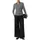 Comma, Jerseybluse mit Hemdkragen Schwarz 46