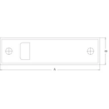 pkkt DANNERT FT-Gurtkastenabd. zum Anschrauben Gr. 8, 73 Kunststoff, weiß