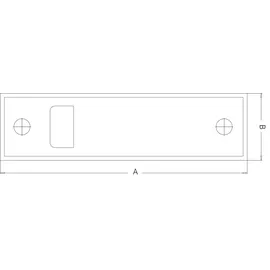 pkkt DANNERT FT-Gurtkastenabd. zum Anschrauben Gr. 8, 73 Kunststoff, weiß