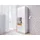 OTTO home Vitrine SILKE 80 x 40 x 207 cm Weiß